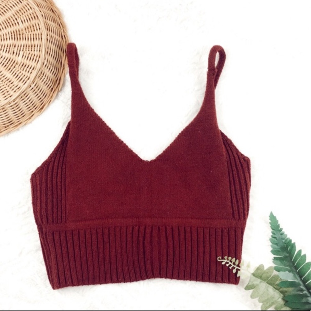 urban  knit bra top